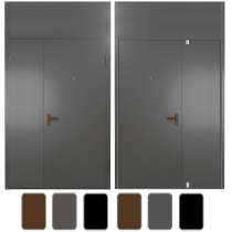 Тамбурная дверь с фрамугой, в Москве