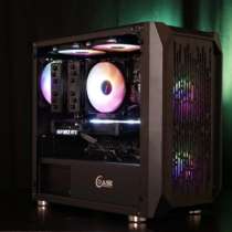Игровой компьютер Ryzen 5 5500 + RX 6500XT 8Gb, в Москве