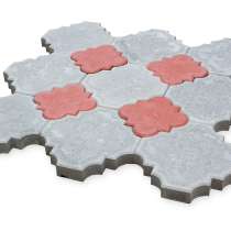 Тротуарная плитка Ковер 45мм серая, в Симферополе