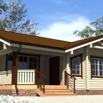 Банный дом из клееного бруса Воскресенск-86, в Москве