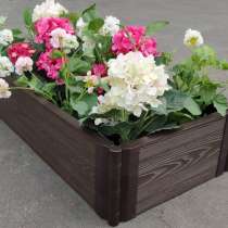 Уголок для грядки из ДПК 225х30 мм поворотный, коричневый, в Екатеринбурге