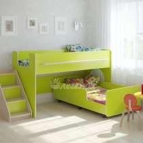 Детская выкатная двухъярусная кровать "Легенда 23.4", в Екатеринбурге