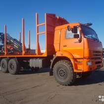 Сортиментовоз с гм VM-10 на базе шасси камаз 43118, в Набережных Челнах