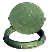 Люк полимерный, канализационный, в Челябинске