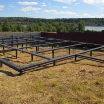 Фундамент. Дом, дача, забор, нежилые постройки, в Рузе