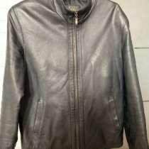 Кожаная мужская куртка 50-52, в Москве