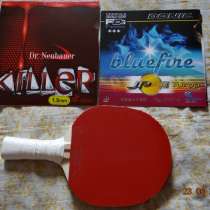СУПЕР-РАКЕТКА ШИПЫ DR NEUBAUER KILLER И DONIC BLUEFIRE JP01, в Тобольске