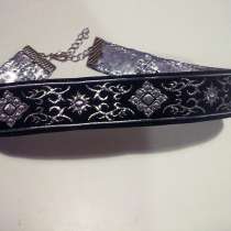 Чокер для ценителей прекрасного черно-серебристый, в г.Киев