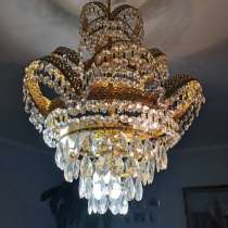 Люстра хрустальная Чехословакия 80-е, в г.Лида