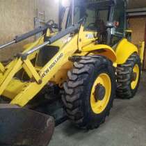 Экскаватор погрузчик new holland B115, равноколесный, в Уфе