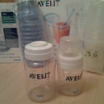 Бутылочки(с сосками) контейнеры AVENT, в Благовещенске