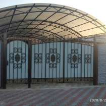 Сварочные работы. Навесы из поликарбоната и металлопрофиля, в Батайске