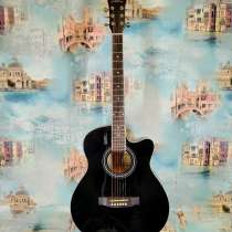 Гитара акустическая (новая) комплект, в Рязани