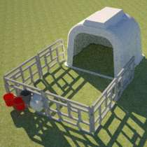 Пластиковые домики для телят, в Москве