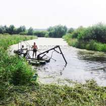 Мини земснаряд для очистки водоёмов, в Вологде