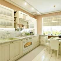 Кухонная мебель из массива дерева на заказ, в Тюмени