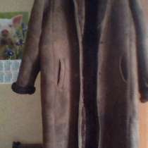 Дубленка женская коричневая, в Химках