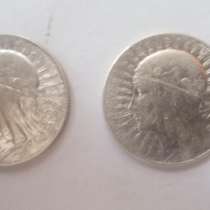 Продам Редкие 5 польских злотых 1933 Королева, в Москве