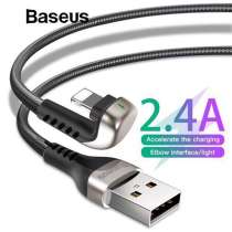 Кабель для iPod, iPhone, iPad Baseus Green U, в Челябинске