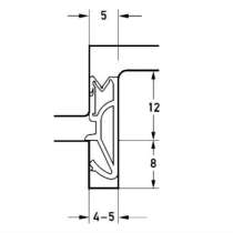 Уплотнитель для окон DEVENTER SV 12, в Сочи
