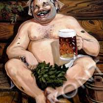 Картина Баня, Сауна. Подарок, в г.Кохтла-Ярве