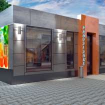 Изготовление торговых павильонов магазинов кафе, в Симферополе