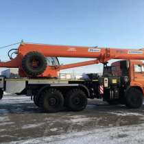 Услуги полуприцепа 13,6м и автокрана 25т 33м, в Набережных Челнах