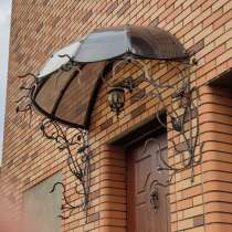 Кованный козырек, в Дедовске