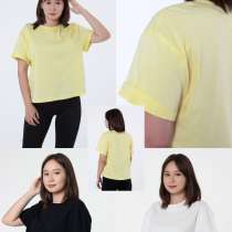 Футболка oversize женская (укороченная), в г.Алматы