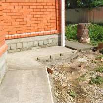 Отмостка бетонная, в Новосибирске