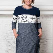 Платье 50 размер свободное бренд Angela Ricci, в Москве