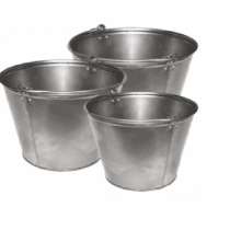 Ведра оцинкованные и рабочие (черные) "Нуртау-а" (оптом), в г.Алматы