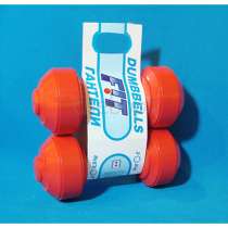 Гантели пластмассовые 0,5кг x 2шт, в Челябинске