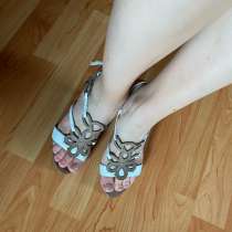 Босоножки женские из натуральной кожи, в Перми