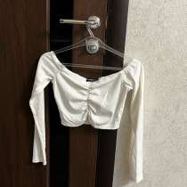 Женский белый топик, размер 40-42, в Самаре