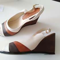 Продам новые, кожаные босоножки. Разм 38, в Джанкое