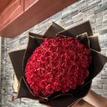 Розы из лент, в Волгодонске