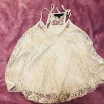 Кружевная майка на бретельках на размер S, в г.Украинка