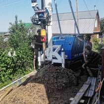 Бурение на воду малогабаритной установкой, в Москве