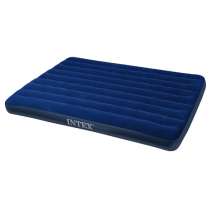 Надувной матрас Intex Classic Downy Airbed (64759) синий, в Москве