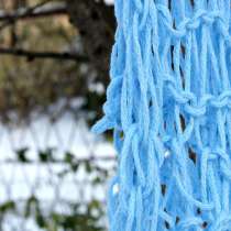 Шарф, вязаный на руках. Без спиц и крючка, в Санкт-Петербурге