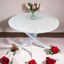 Стол круглый стеклянный раздвижной 11111, в Москве