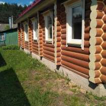Шлифовка покраска конопатка сруба, в Смоленске