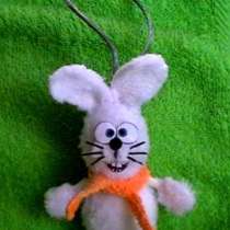 Елочная игрушка зайчик, в Оренбурге