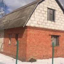 Кирпичный дом в большом с/т у леса. Рядом река, ж/д станция, в Одинцово