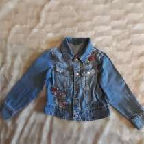 Джинсовая куртка для девочки 4-5 лет, в Москве