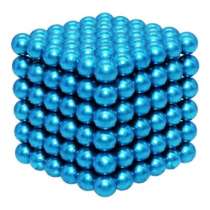 Неокуб 5 мм 6x6x6=216 шт. бирюзовый, в Москве