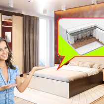 Кровать с матрасом комфорт кокос, в Москве