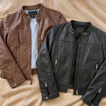 Кожаные куртки Massimo Dutti, натуральная кожа, S, в Санкт-Петербурге