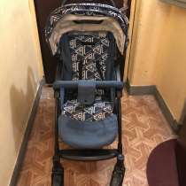 Коляска BabyHir + манеж кровать Jetem, в Москве